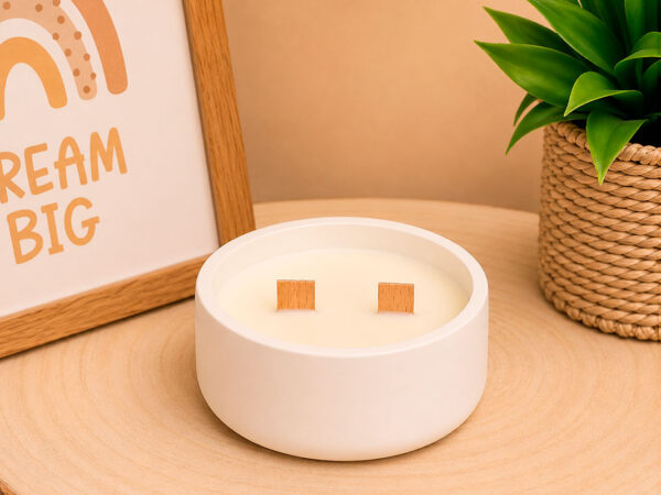 Vela Aromática Madera y Tonka