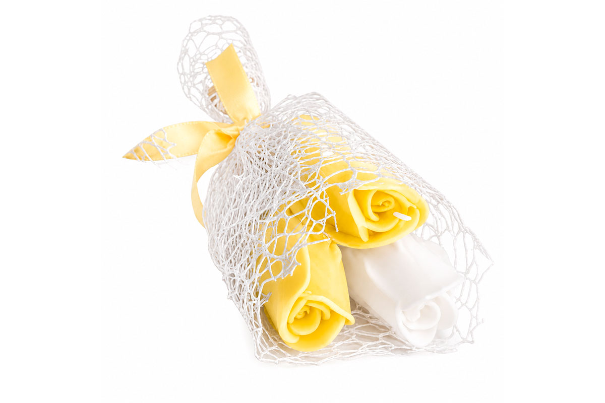 Ramo de 3 Rosas Amarillo Ramo de 3 Rosas Amarillo