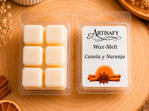Wax Melt Canela y Naranja grande
