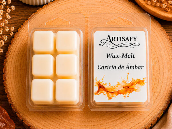 Wax Melt Caricia de Ámbar grande